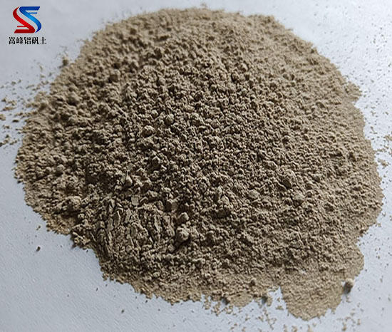 与普通铝土矿相比，高铝明矾土细粉